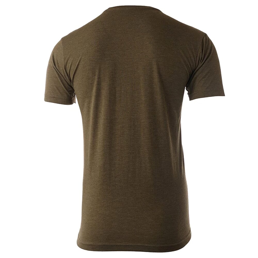 Pnuma Outdoors Lifestyle Logo Mark Tee Military Green PSSLMMG