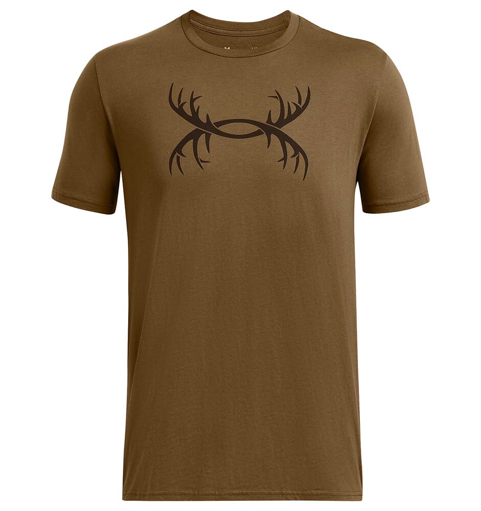 Under Armour Antler Logo SS Tee Coyote 1366017-498