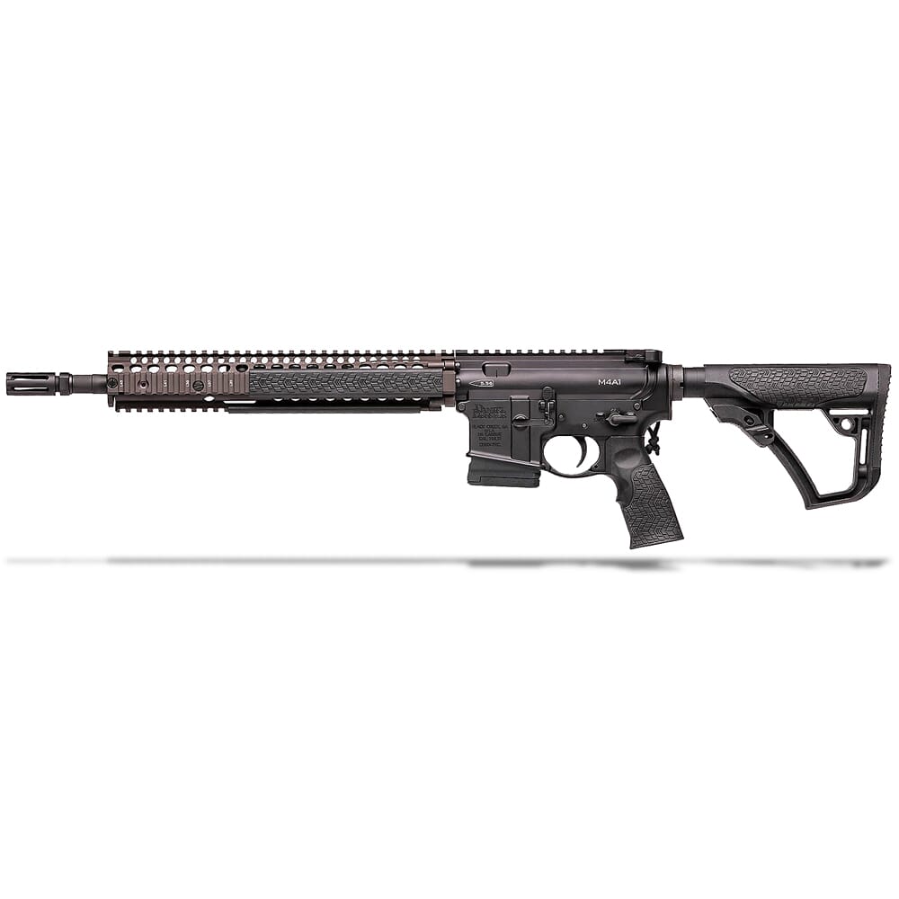 Daniel Defense M4A1 FDE 5.56mm NATO 14.5" 1:7" Pinned & Welded Bbl CA-Compliant Rifle 02-088-06027-055