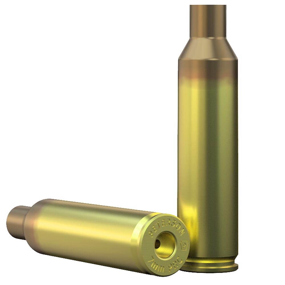 Peterson 7mm PRC Brass Casings Bulk Box of 250rds 40073I