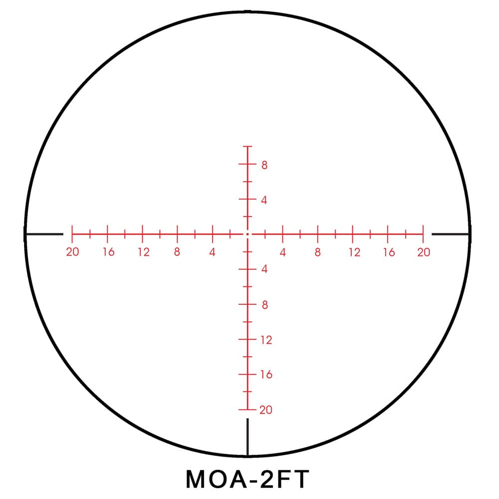 Sightron S6 10-60x56 ED Field Target MOA-2FT Riflescope 66010