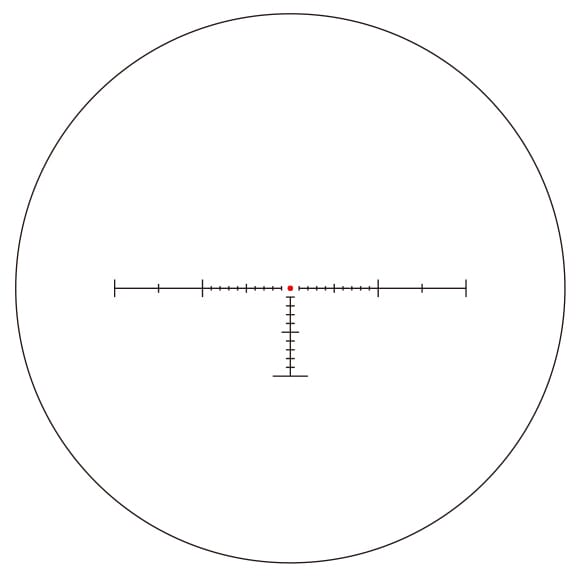 March Compact 1-10x24mm SFP MTR-5 Reticle 1/4MOA 6Level Illum Riflescope D10V24I-MTR-5