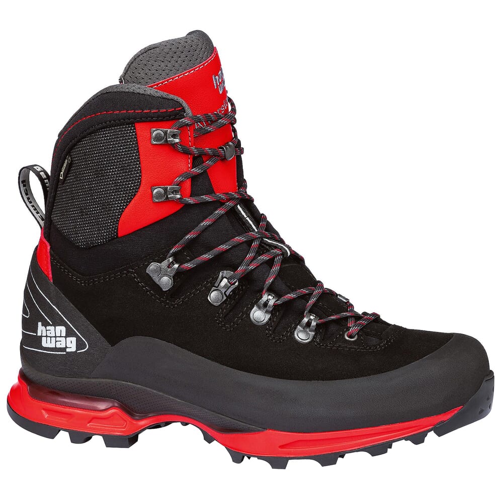 Hanwag Alverstone II GTX Black/Red Trek Boot H200900