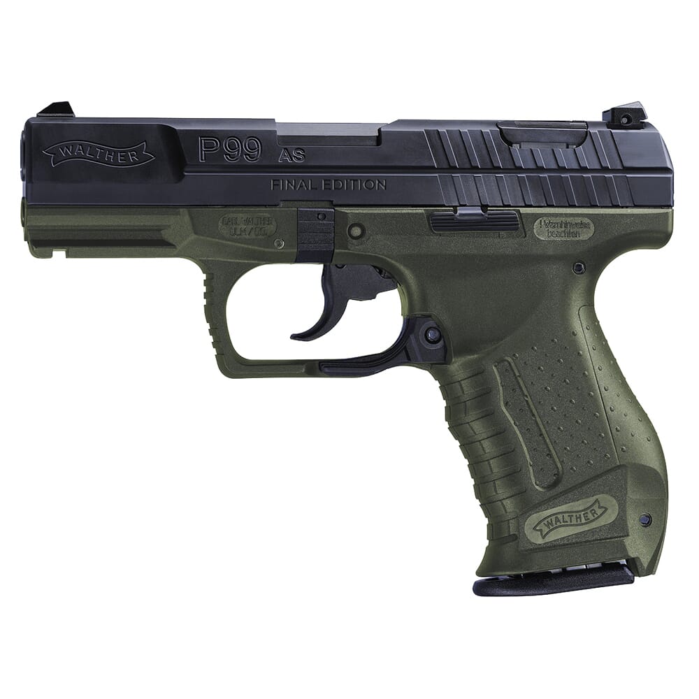 Walther Arms P99 AS Final Edition 9mm 4" Bbl Pistol w/(2) 15rd Mags 2874172
