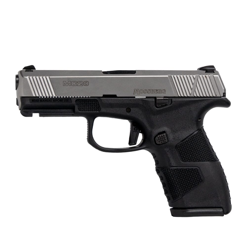 Mossberg MC2C Compact 9mm 3.9" Bbl 1:16" 10+1 Stainless/Black Striker-Fired Pistol 89021