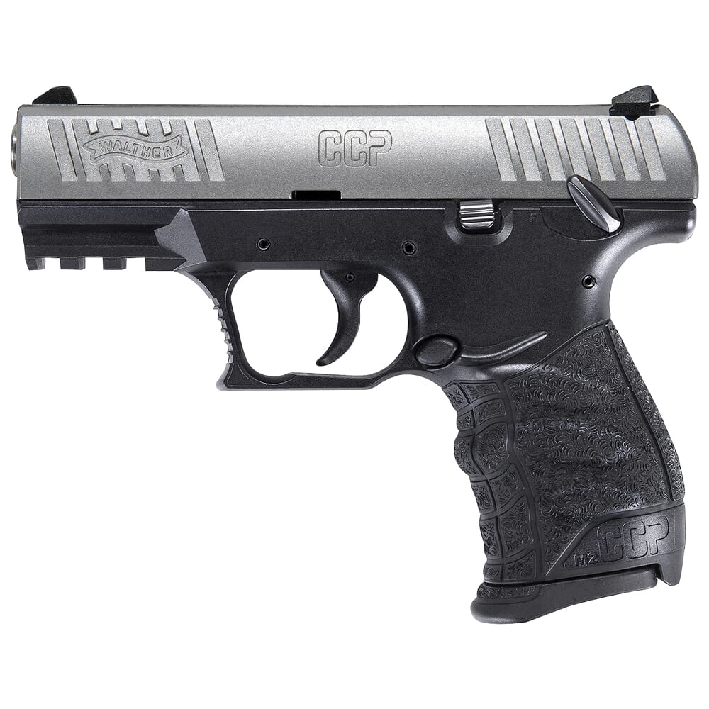 Walther Arms CCP M2+ 9mm 3.54" Bbl Stainless Steel Pistol w/(2) 8rd Mags 5083501