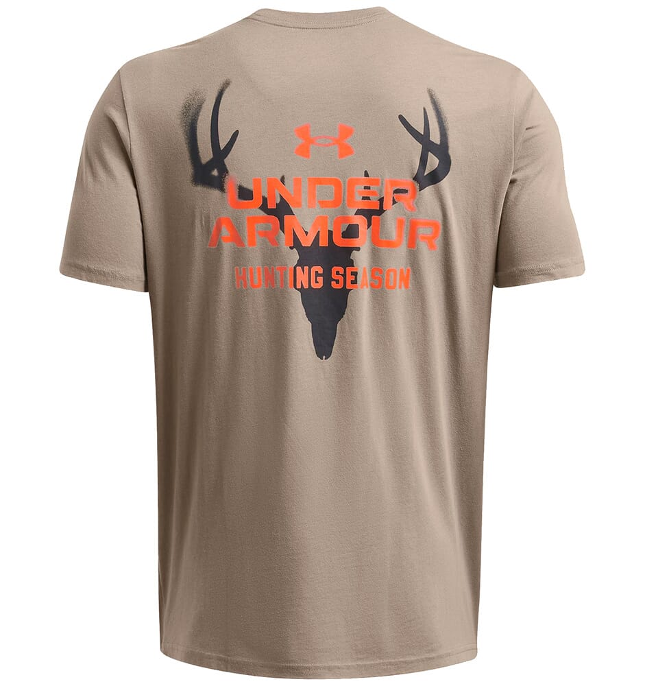 Under Armour Men's Whitetail SS Tee Taupe Dusk 1386781-200
