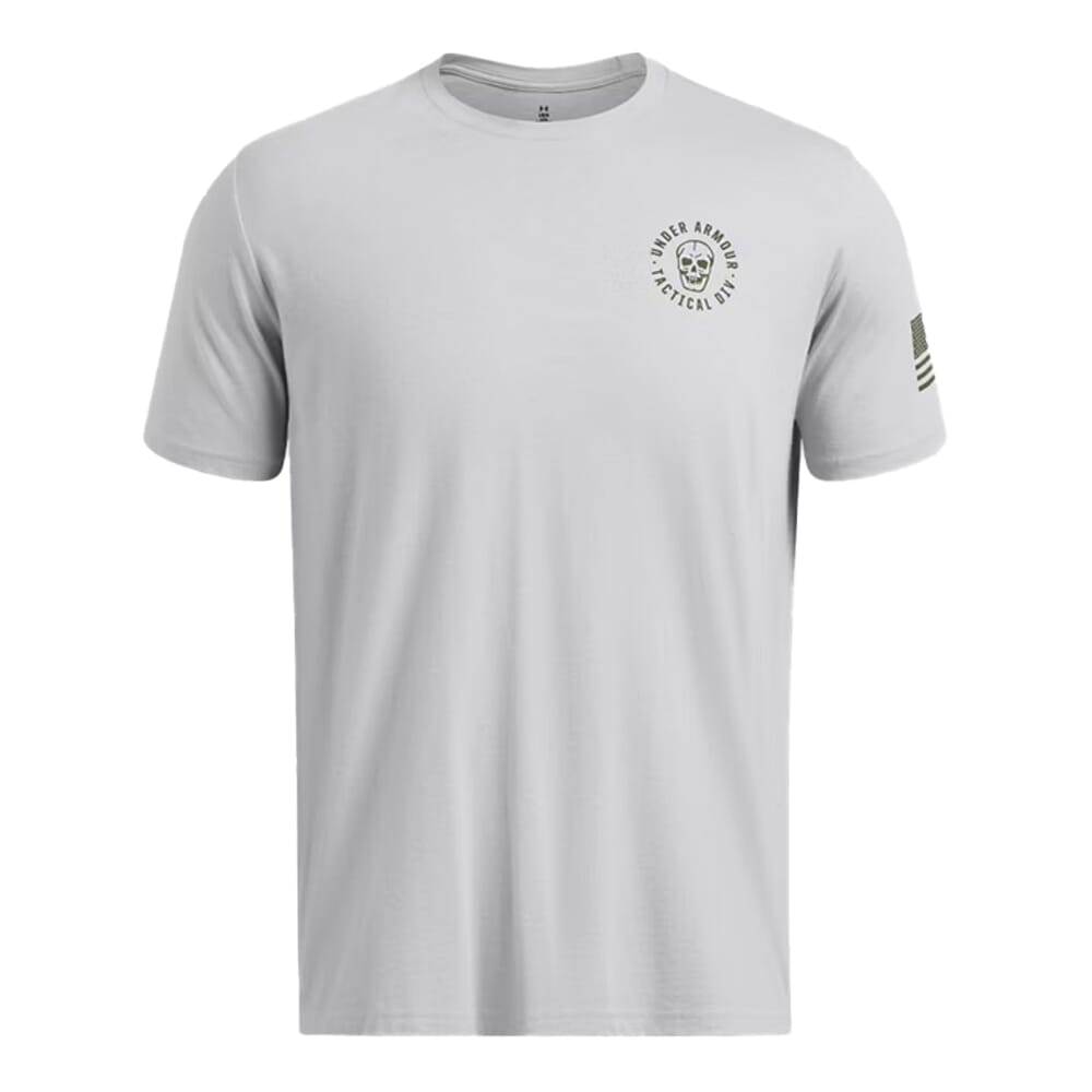 Under Armour Tactical Division Short Sleeve Shirt Mod Gray 1386724-011