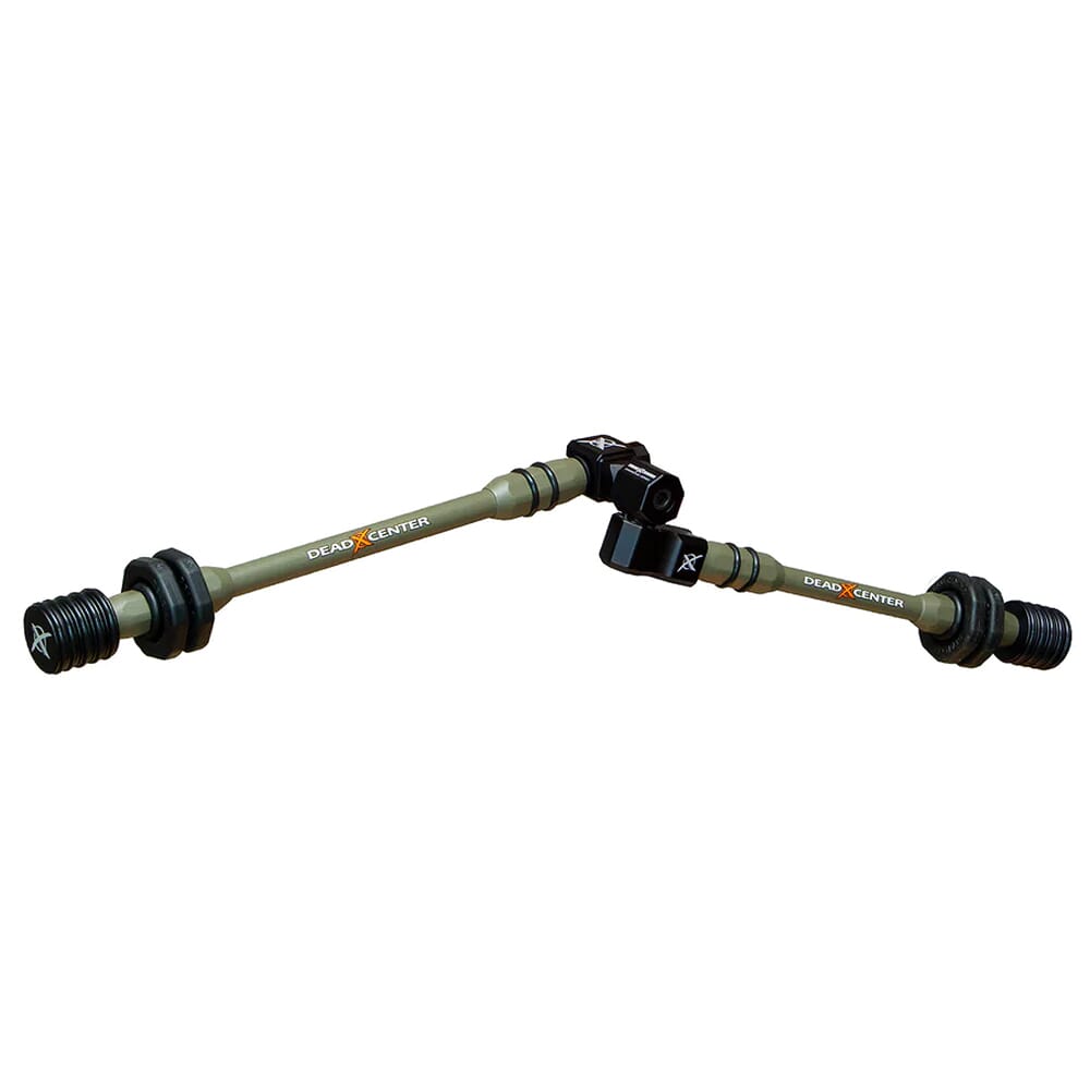 Dead Center Dead Level Hunter XS 10" & 8" Green Stabilizers DLHXS-10-8-GRN
