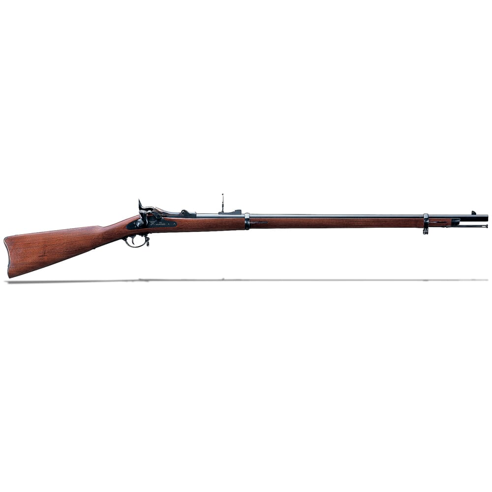 Uberti Springfield Trapdoor .45-70 32.5" Bbl Blue Steel C/H Breechblock & Buttplate Rifle 71007