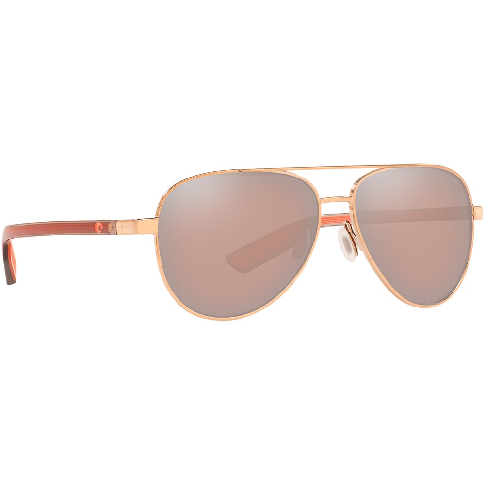 Costa Peli Shiny Rose Gold Sunglasses PEL-290