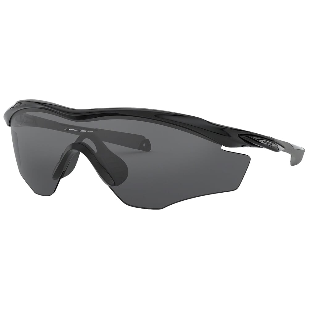 Oakley M2 Frame XL Polished Black w/Grey Lenses OO9343-01