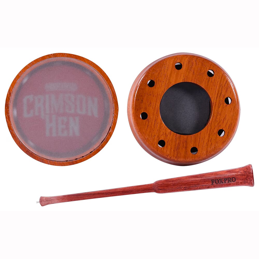 FOXPRO Crimson Hen Tip Over Glass/Slate Friction Call CRIMSON-TIP