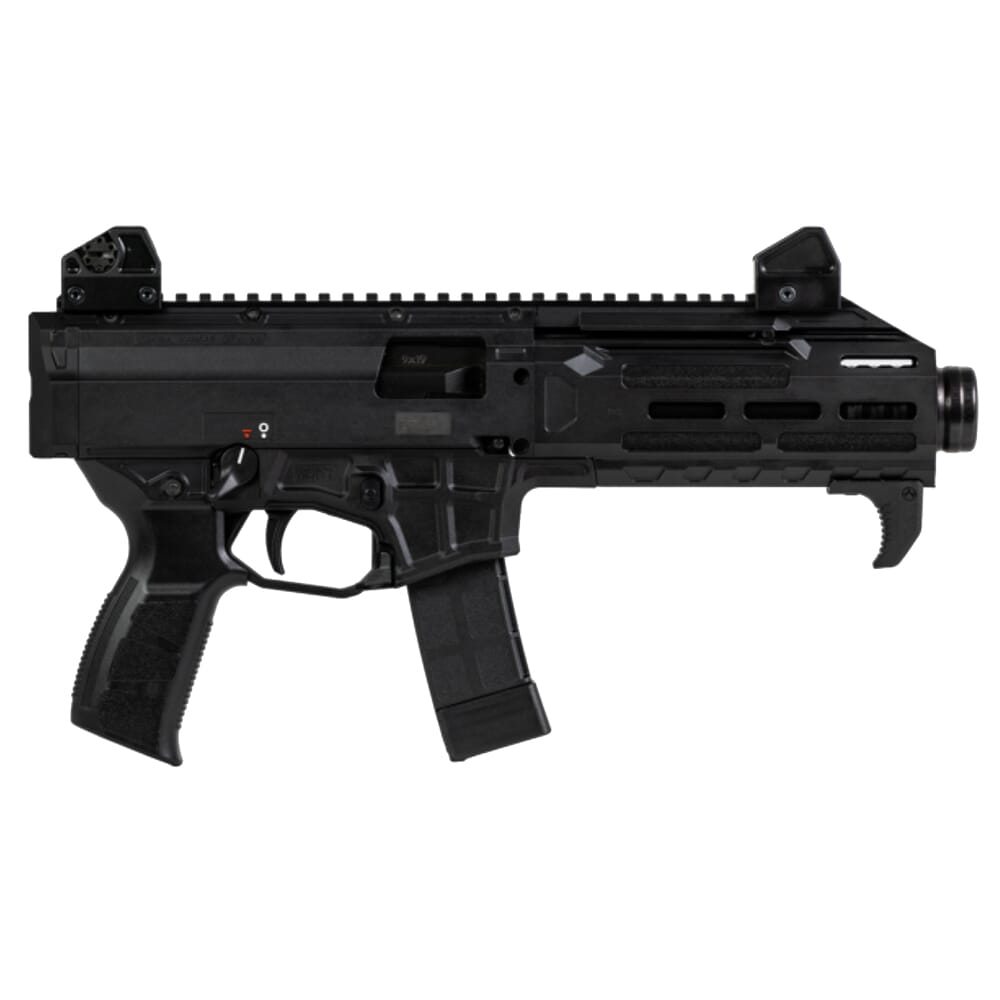 CZ-USA Scorpion 3 Plus 9mm 7.8" 1/2x28 Bbl Pistol w/(5) 20rd Mags & Rear QD Sling Mount 91431
