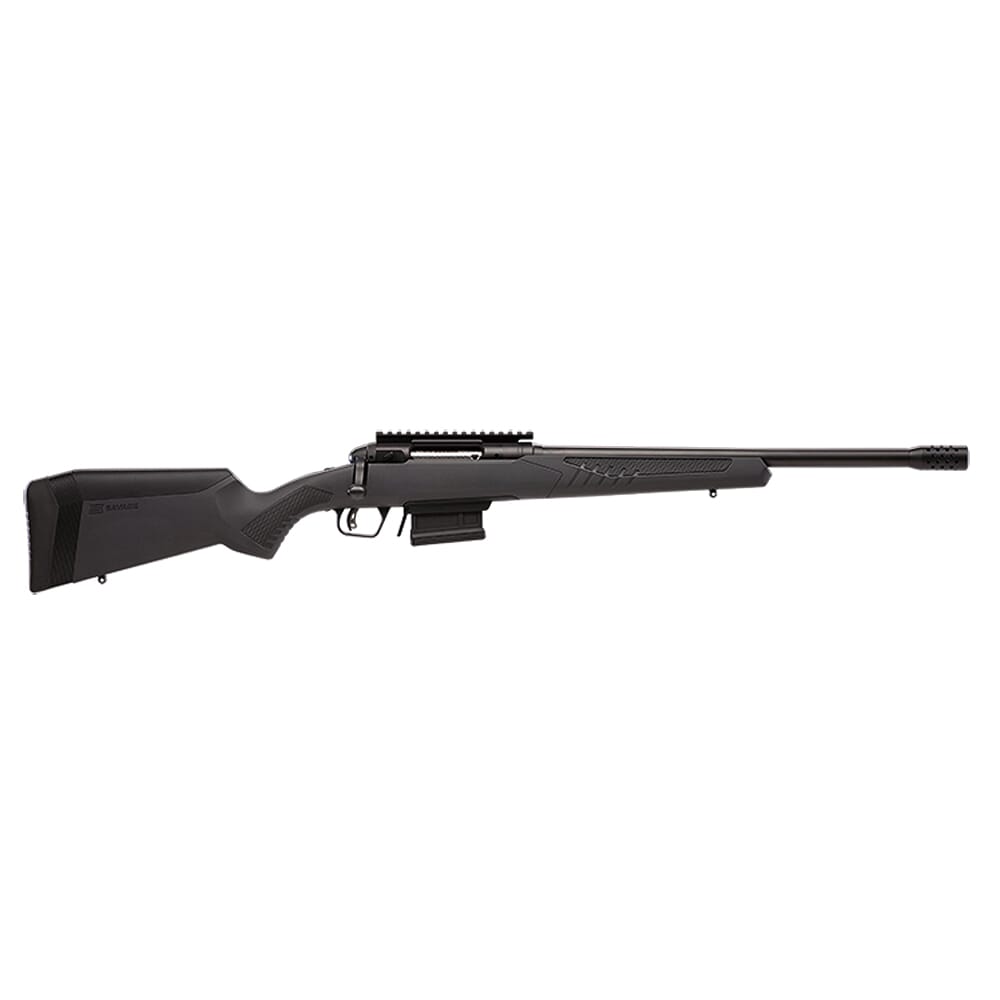 Savage Arms 110 Haymaker .450 Bushmaster 18" 1:24" 11/16x24 Bbl Black BA Rifle w/(1) 4rd AICS Mag 57140