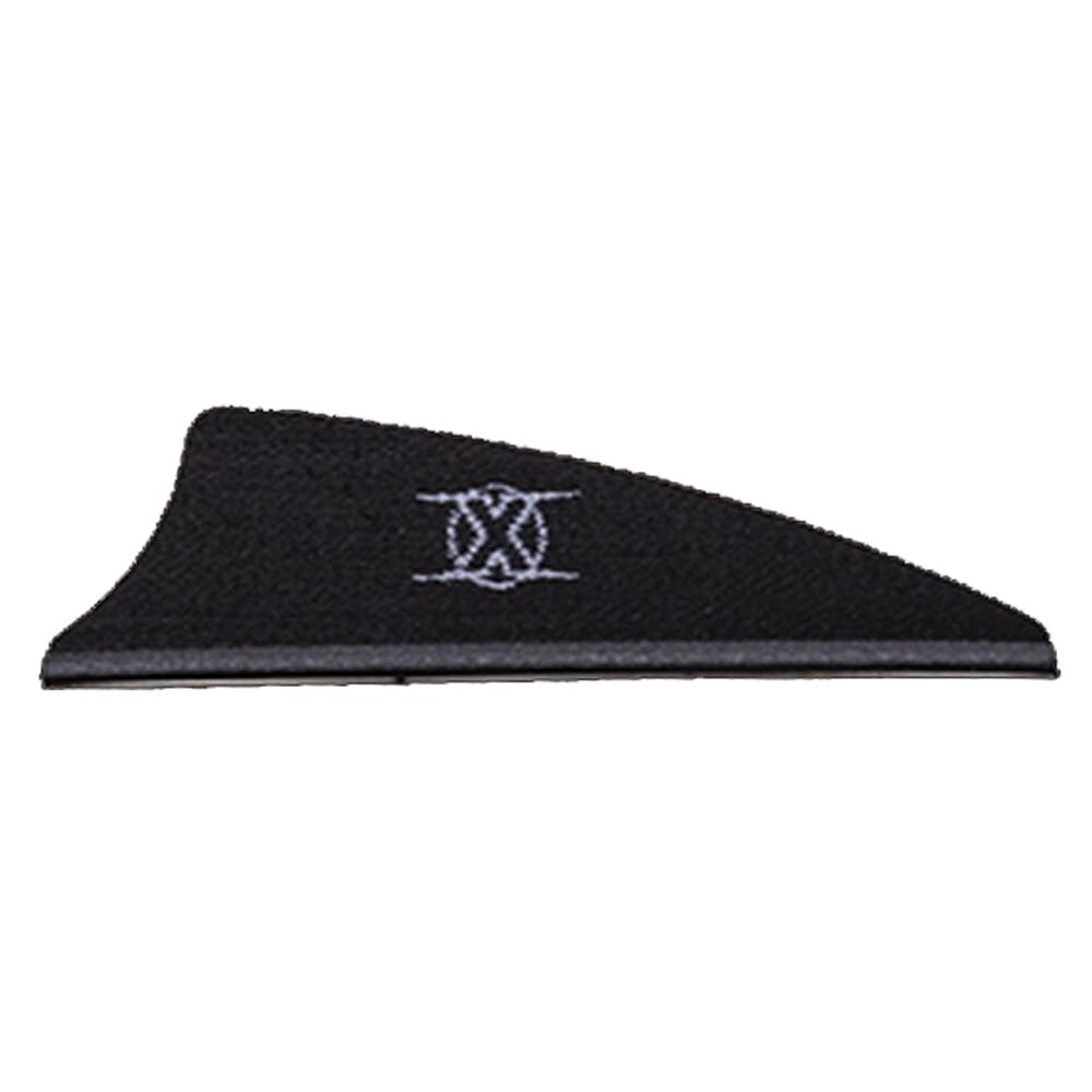 Bohning X Vane 1.5" Shield Cut Black 100pk 10772BK15