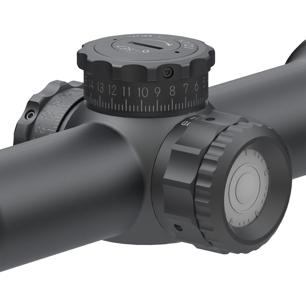 March Compact Tactical 2.5-25x52mm SFP MTR-5 Reticle 1/4MOA 6Level Illum Riflescope D25V52TI-MTR-5