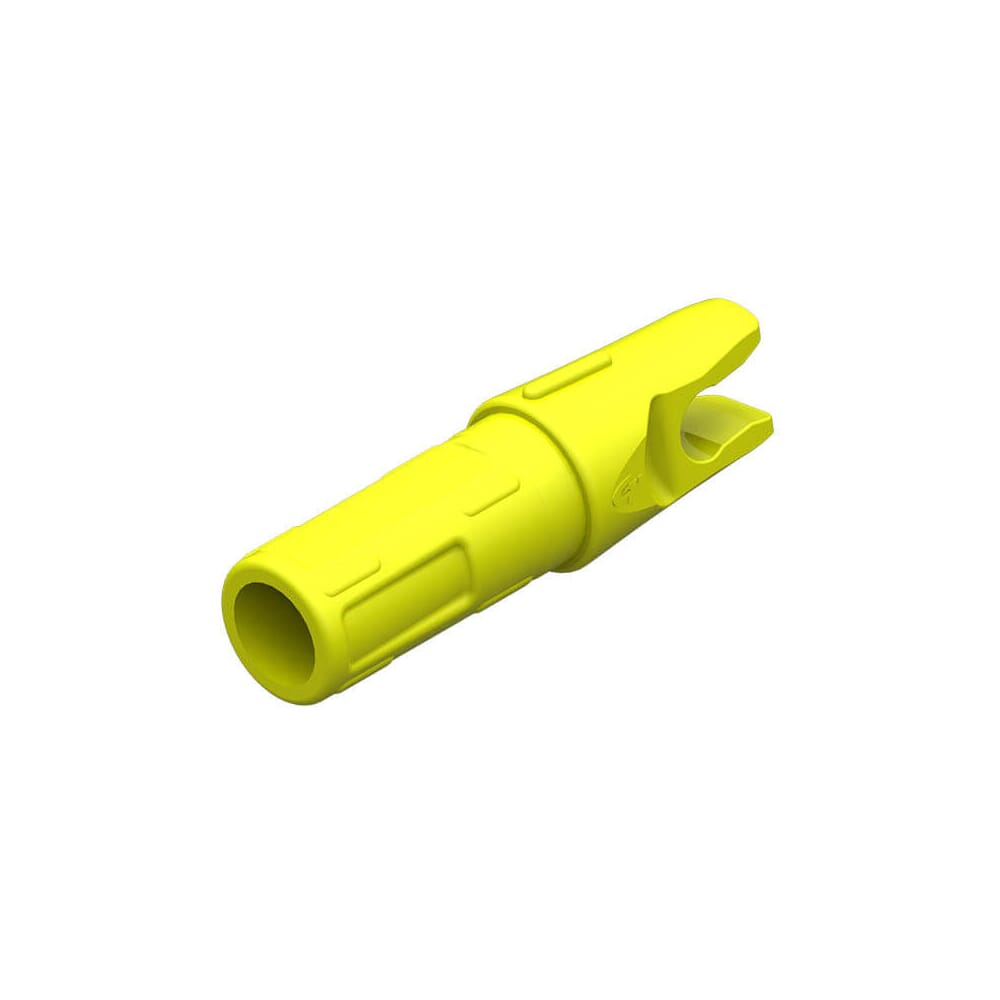 Gold Tip 0.246 Accu-Lite 8gr Yellow Nock 12pk NOCKALYE12