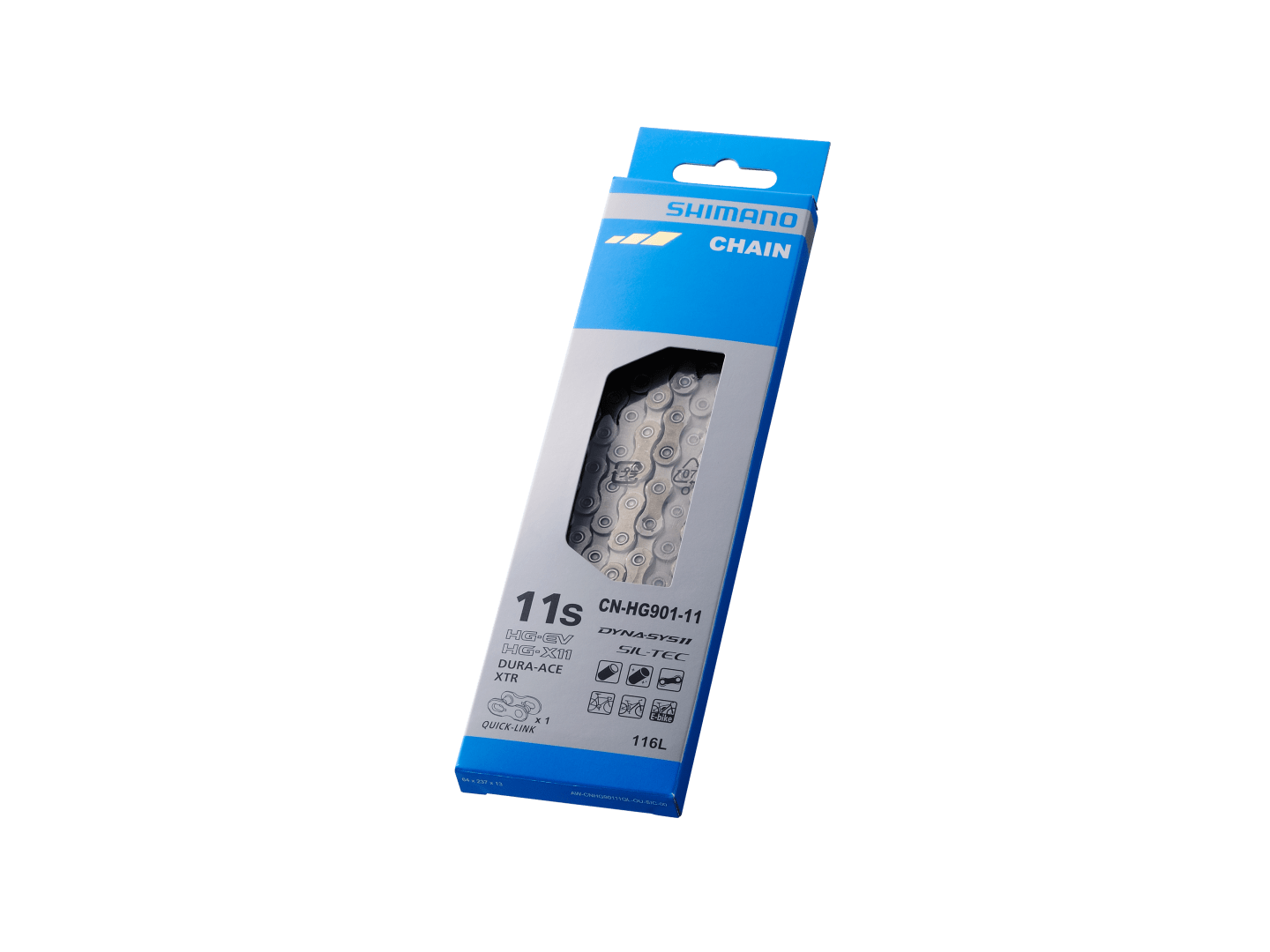 Shimano XTR/Dura-Ace CN-HG901 11-Speed Quick-Link Chain
