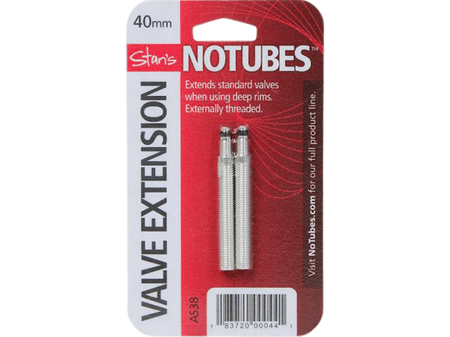 Stan's NoTubes Threaded Valve Extender