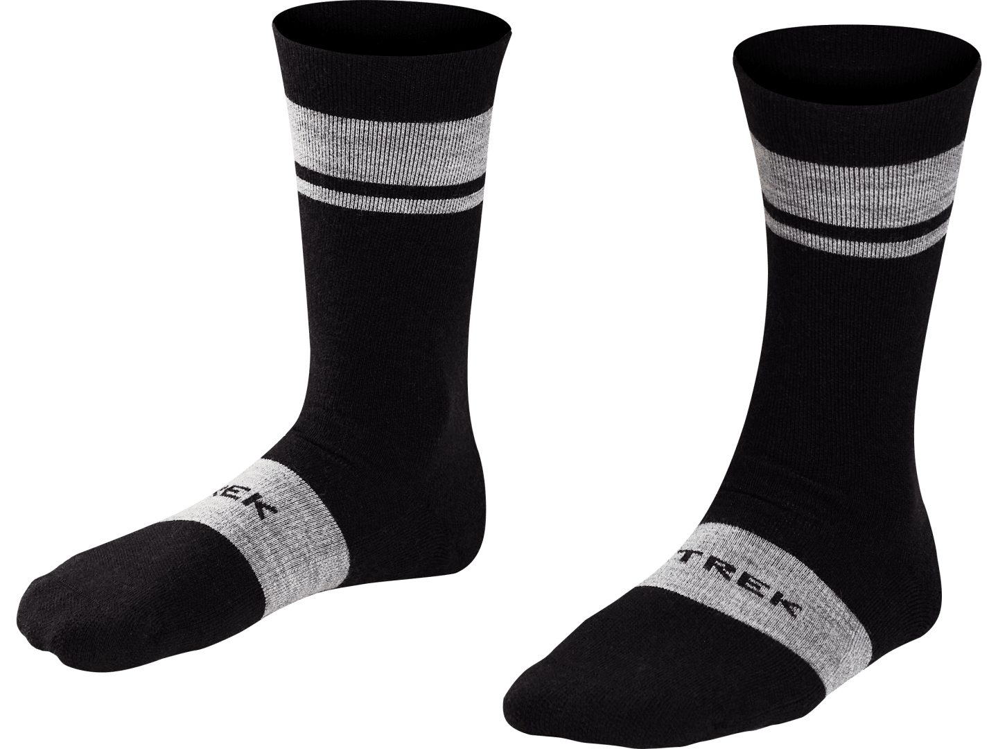 Trek Race Crew Cushioned Merino Wool Cycling Sock