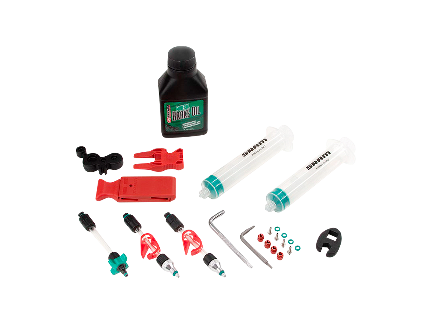 SRAM Disc Brake Bleed Kit Mineral Oil V2