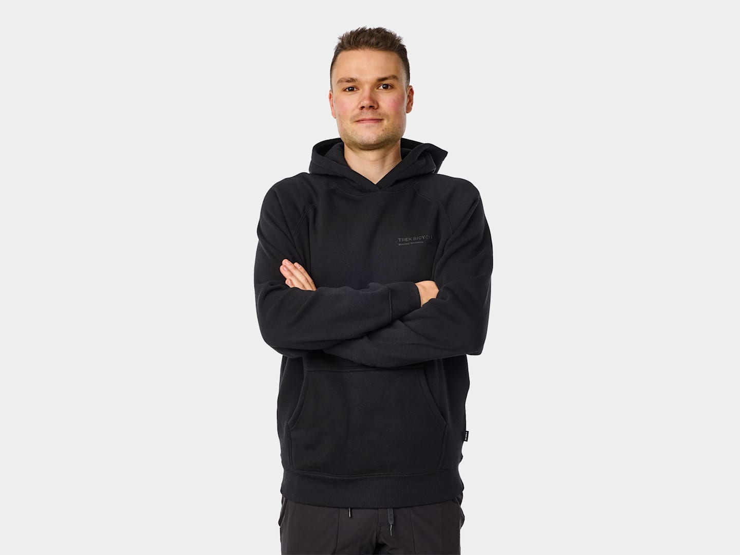 Trek Left Stacked Unisex Hoodie