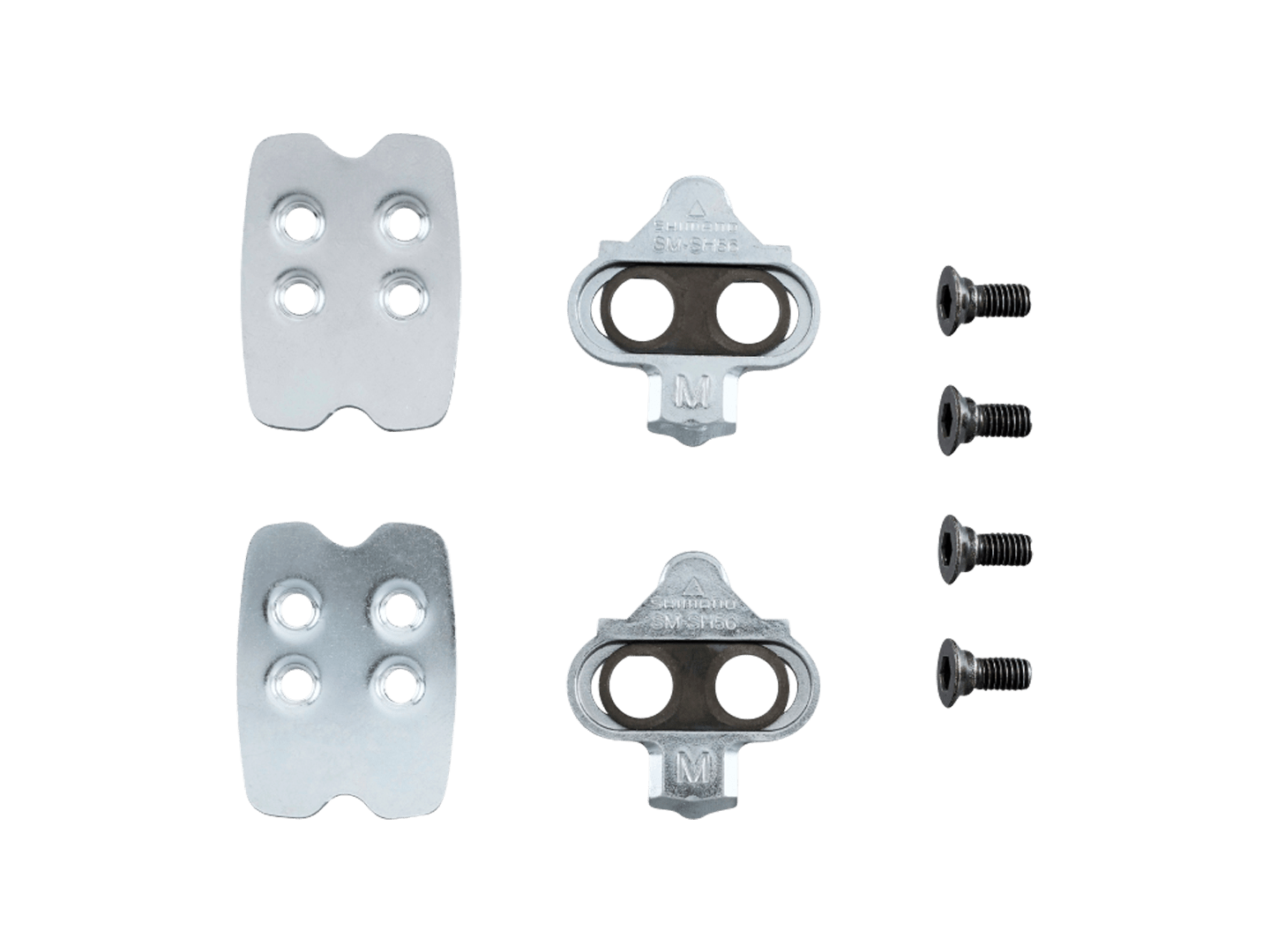Shimano SM-SH56 SPD Multi-Release Cleat and Cleat Nut Set