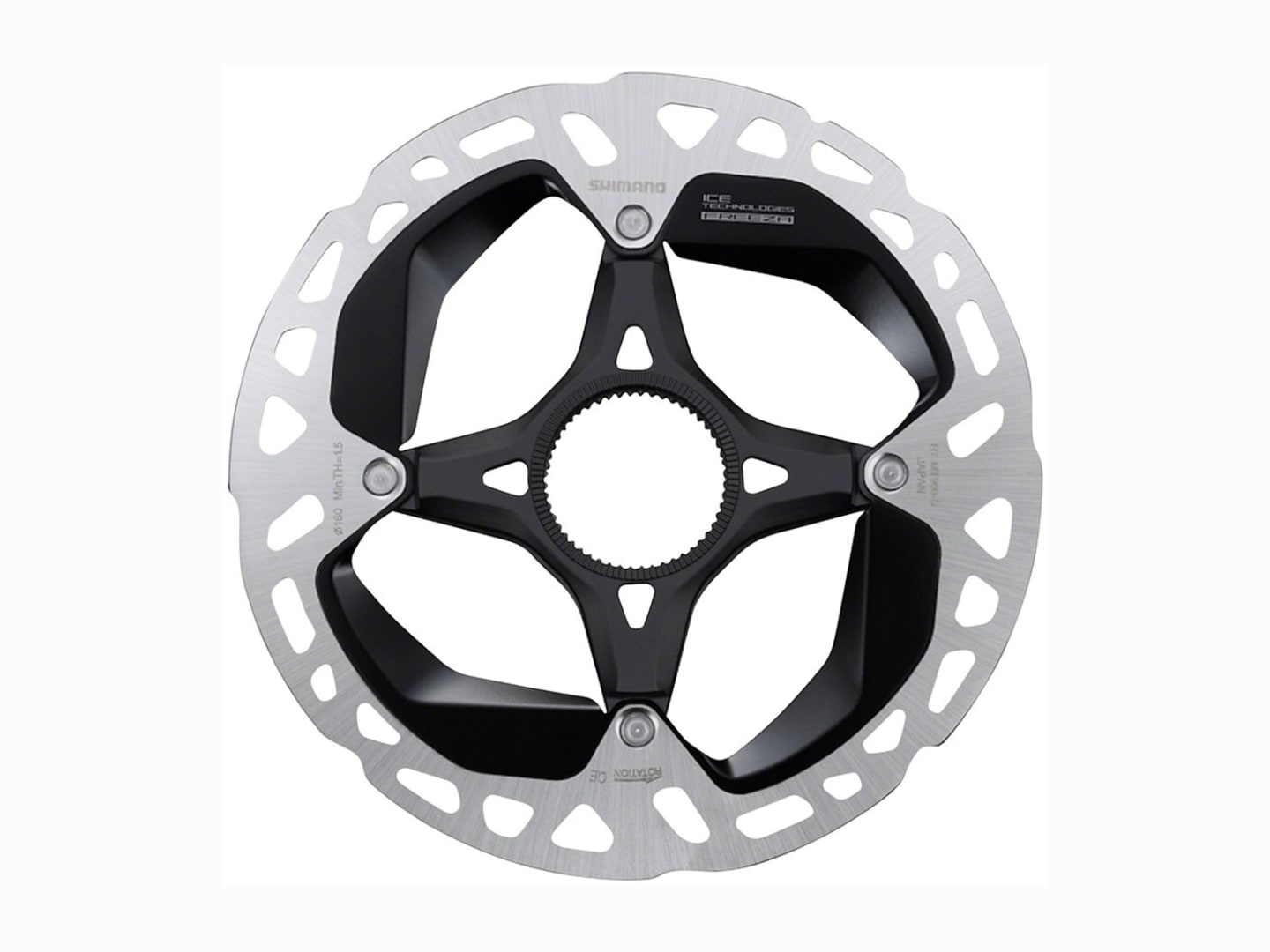 Shimano XTR MT900 Centerlock Disc Brake Rotor with External-Notched Lockring