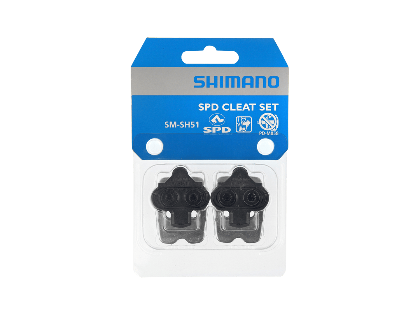 Shimano SM-SH51 SPD Single-Release Cleat and Cleat Nut Set