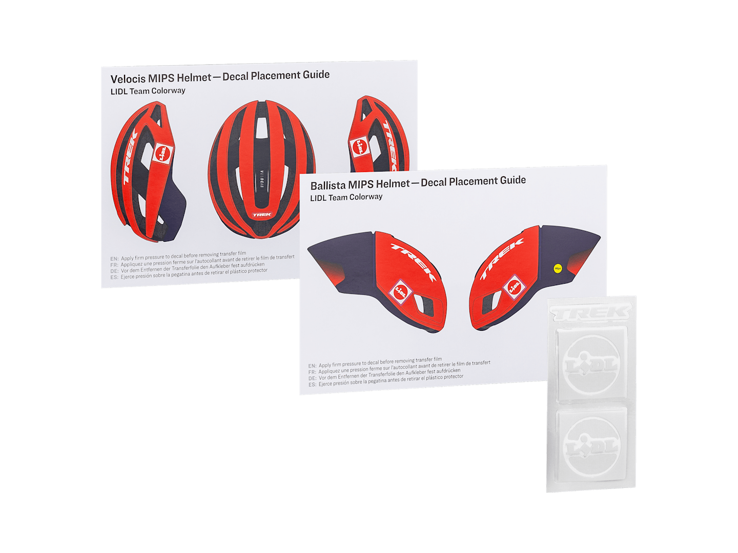 Trek Lidl-Trek Helmet Decal Set