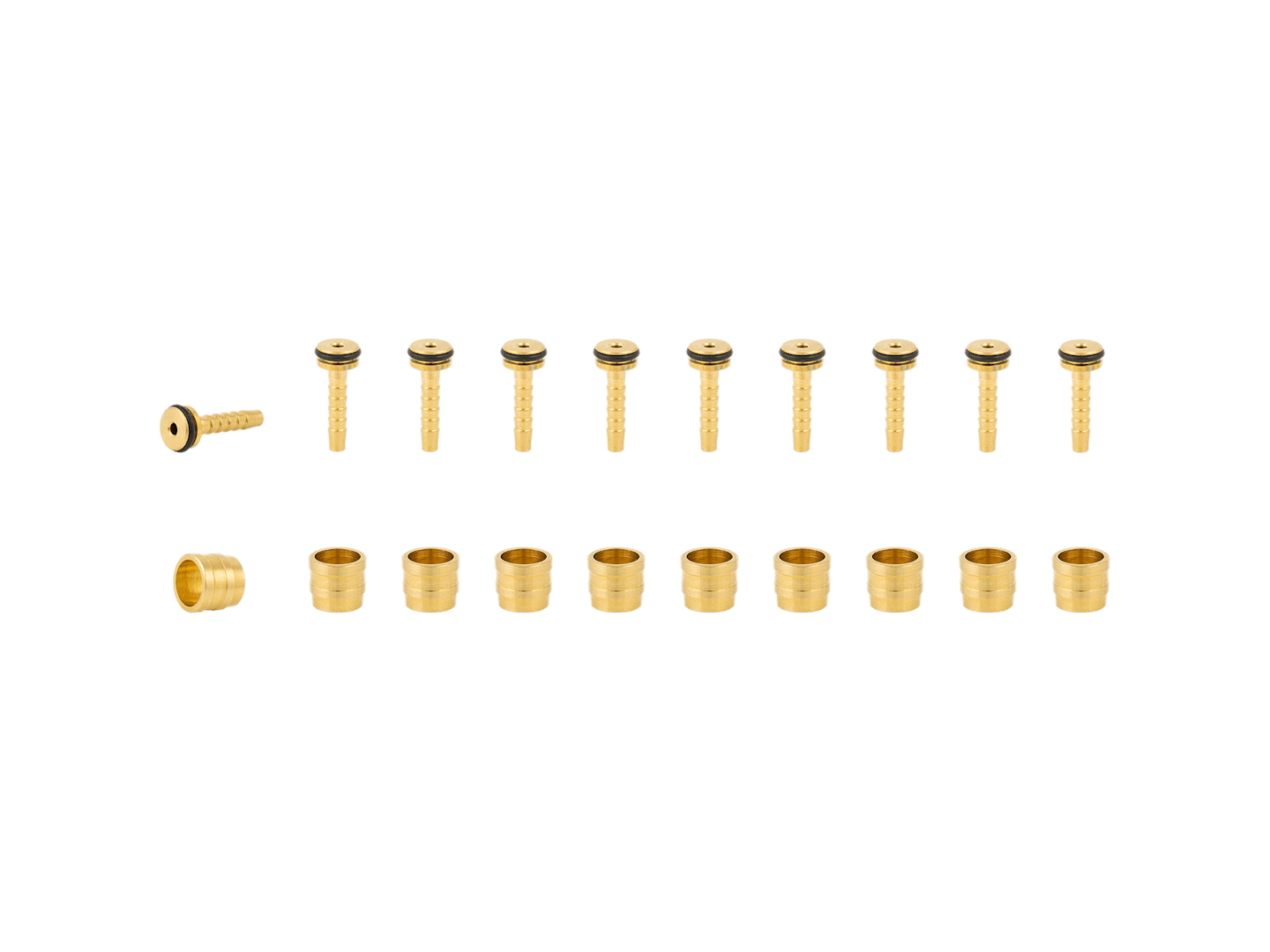 Tektro Olive & Barb Dorado Auriga Comp Draco Brake Part - Set of 10