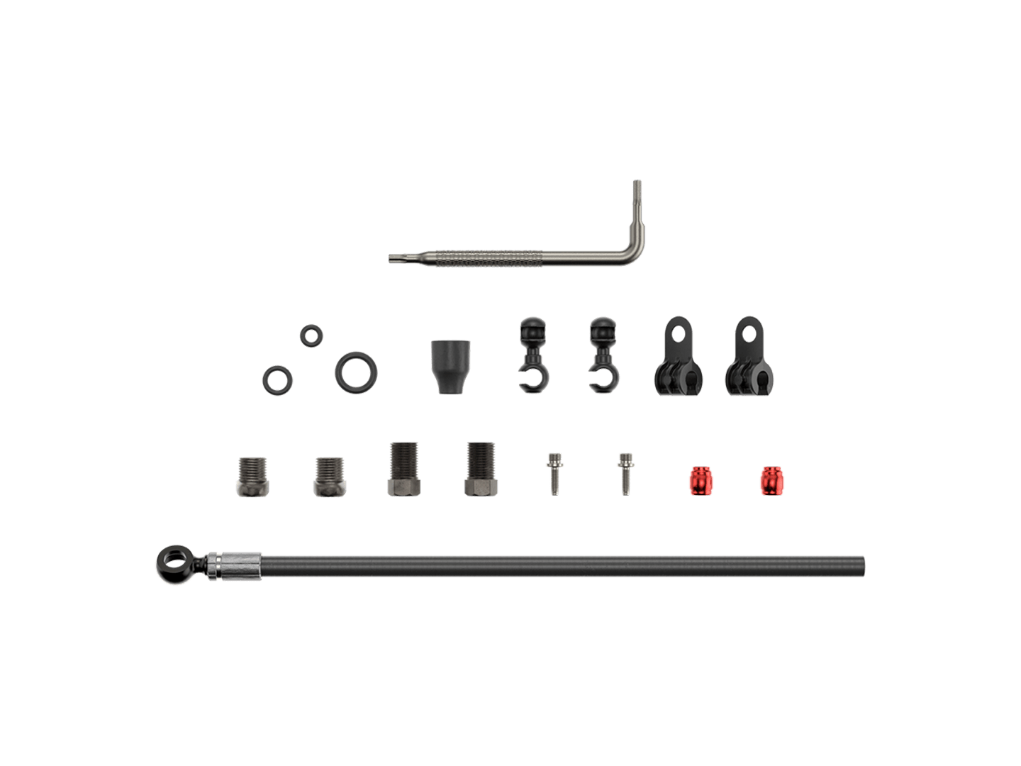 SRAM Black Banjo 2000mm Hydraulic Brake Line Kit