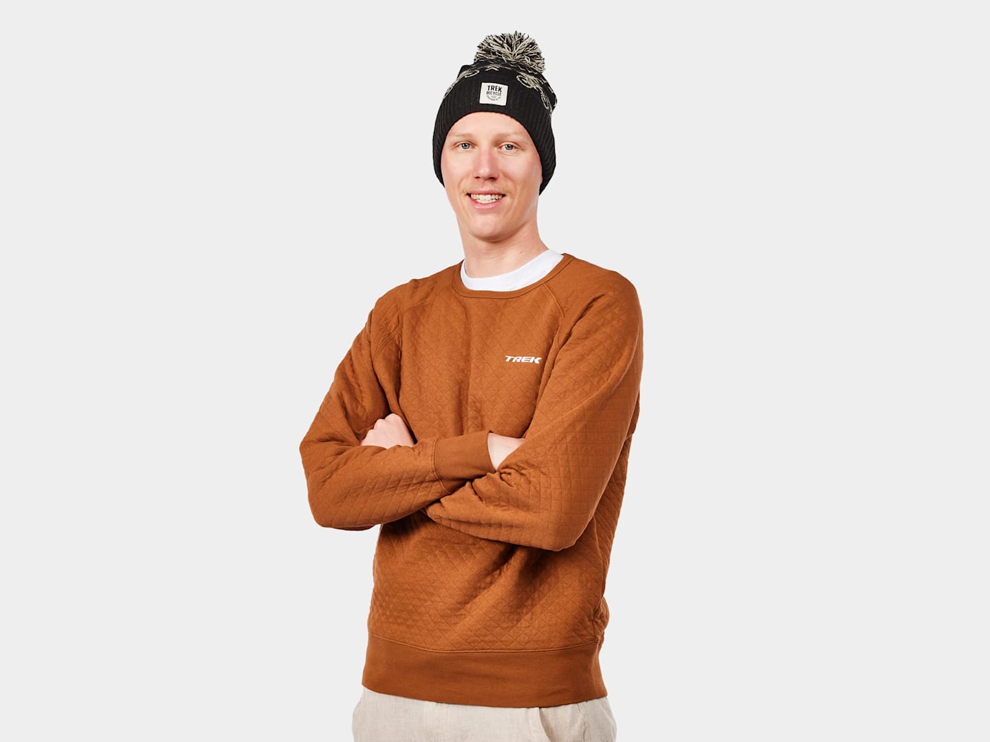 Trek Quilted Crewneck Unisex Sweatshirt
