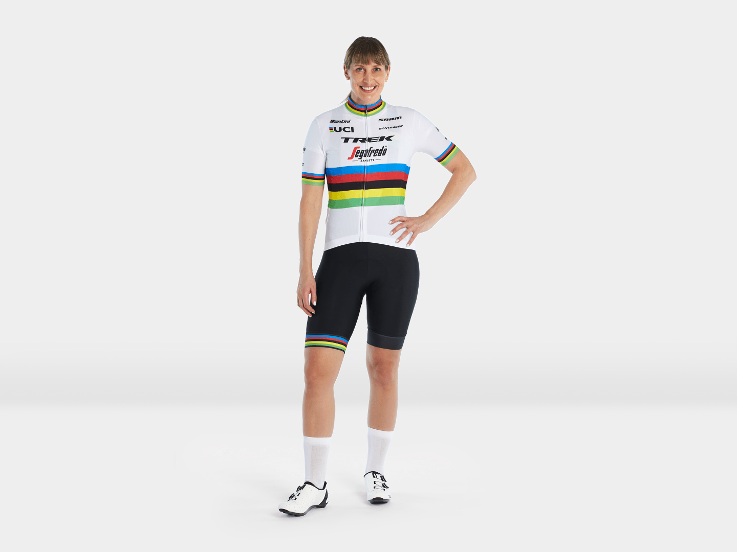 Santini Trek-Segafredo Women's Replica World Champion Cycling Jersey