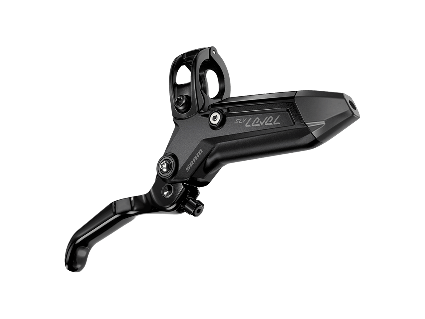 SRAM Level Silver Stealth 4-Piston Hydraulic Brakeset