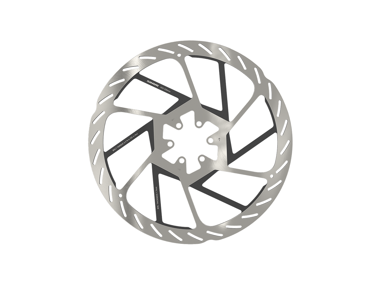 SRAM HS2 6-Bolt Disc Brake Rotor