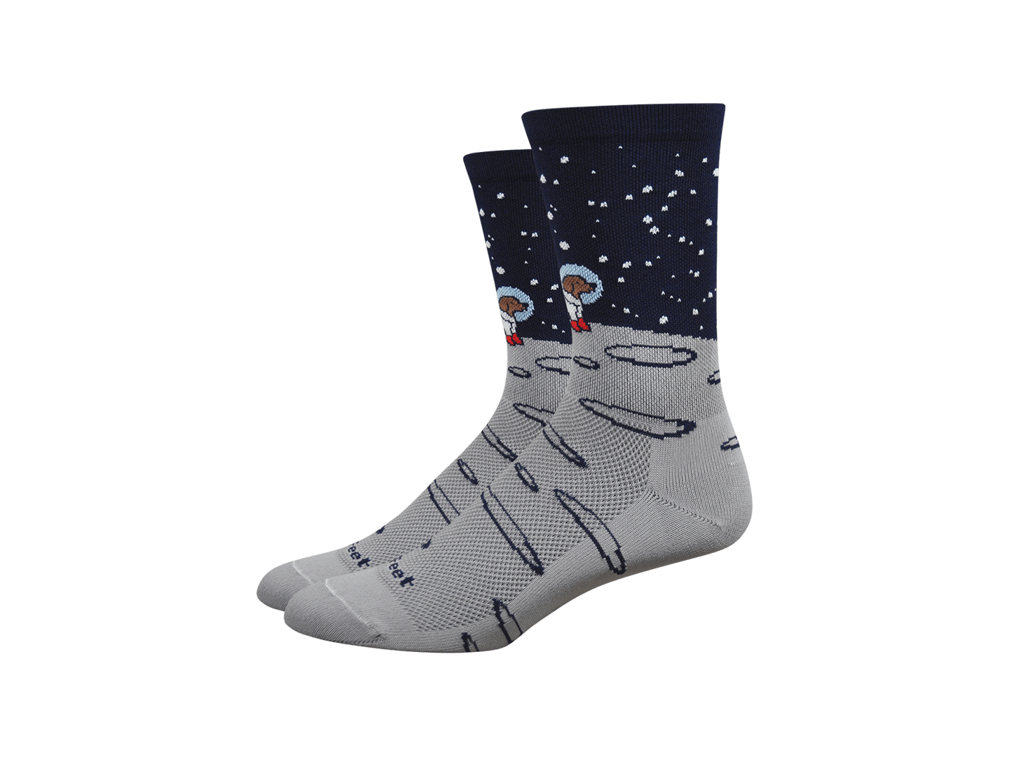 DeFeet Aireator 6˝ Moon Doggo Socks
