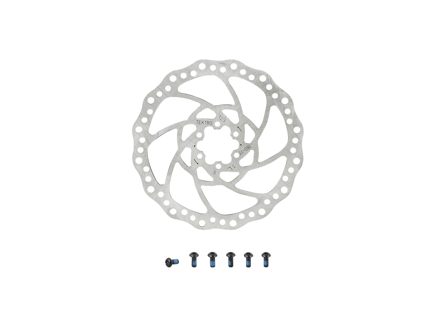 Tektro TR-17 2.3mm 6-Bolt Disc Brake Rotor