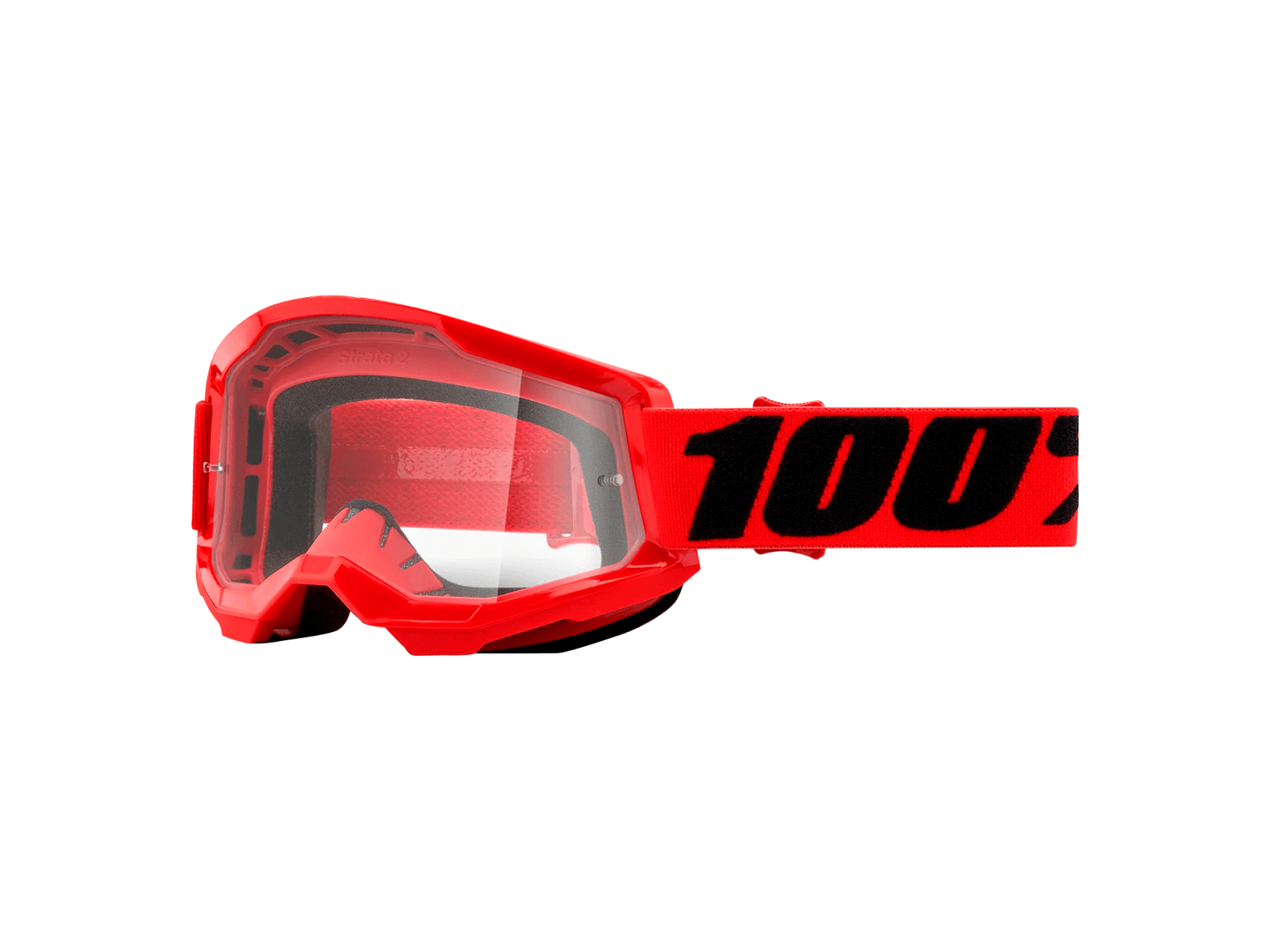 100% Strata 2 Clear Lens Goggles