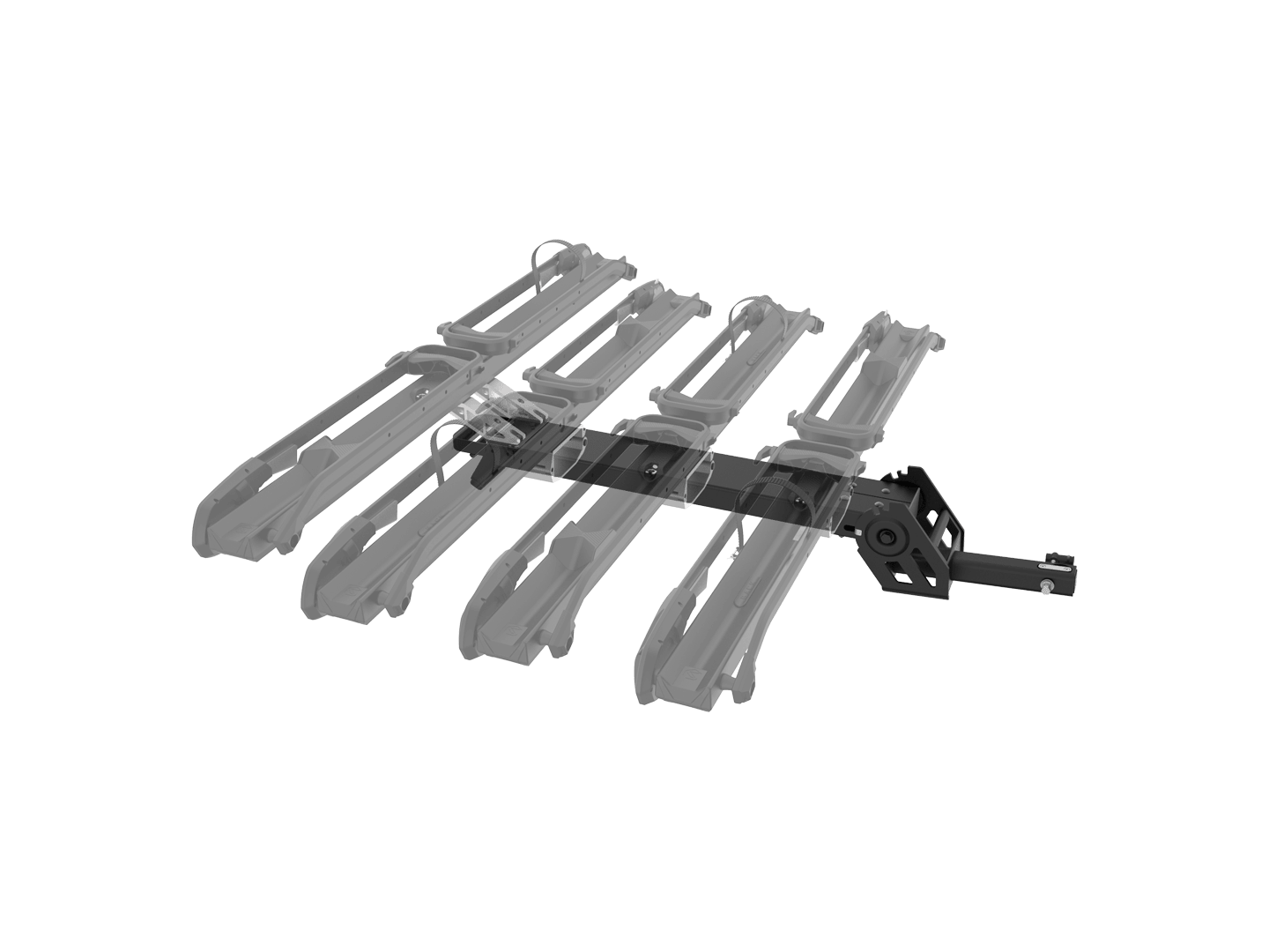 Saris MHS 3+1 Hitch Base 2˝ Hitch Rack