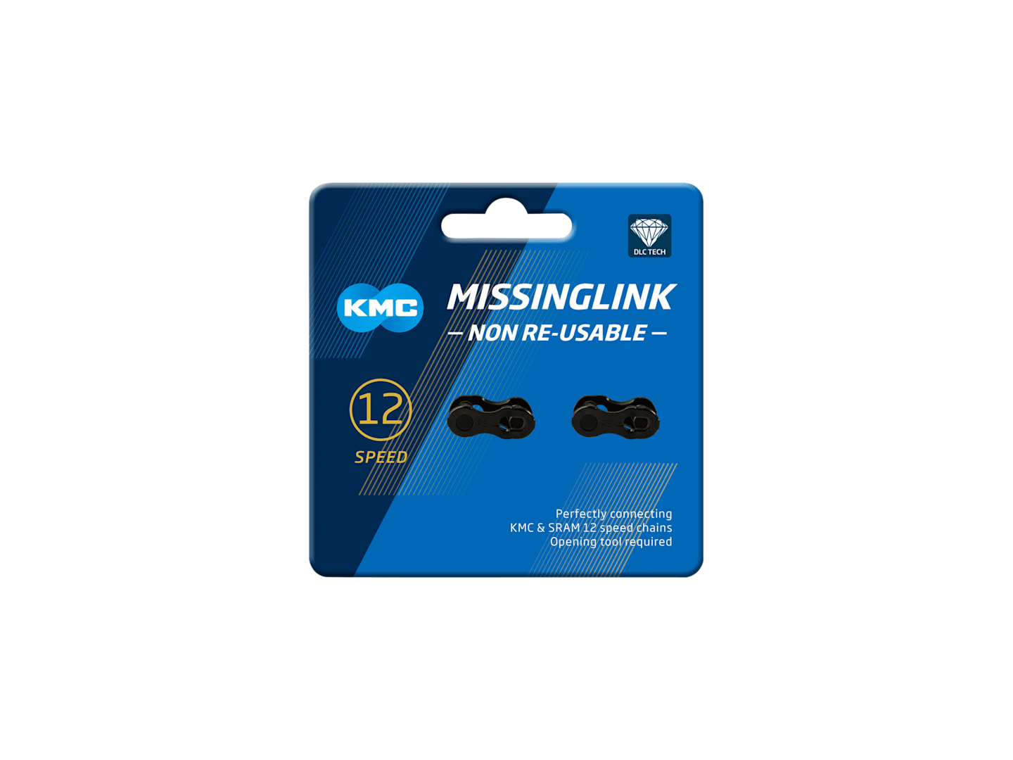KMC Missing Link DLC Single-use Chain Link Card of 2