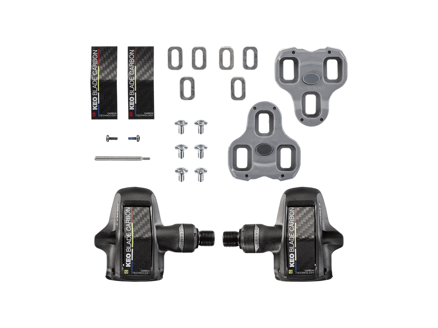 LOOK Keo Blade Carbon Ceramic Road Pedal Set
