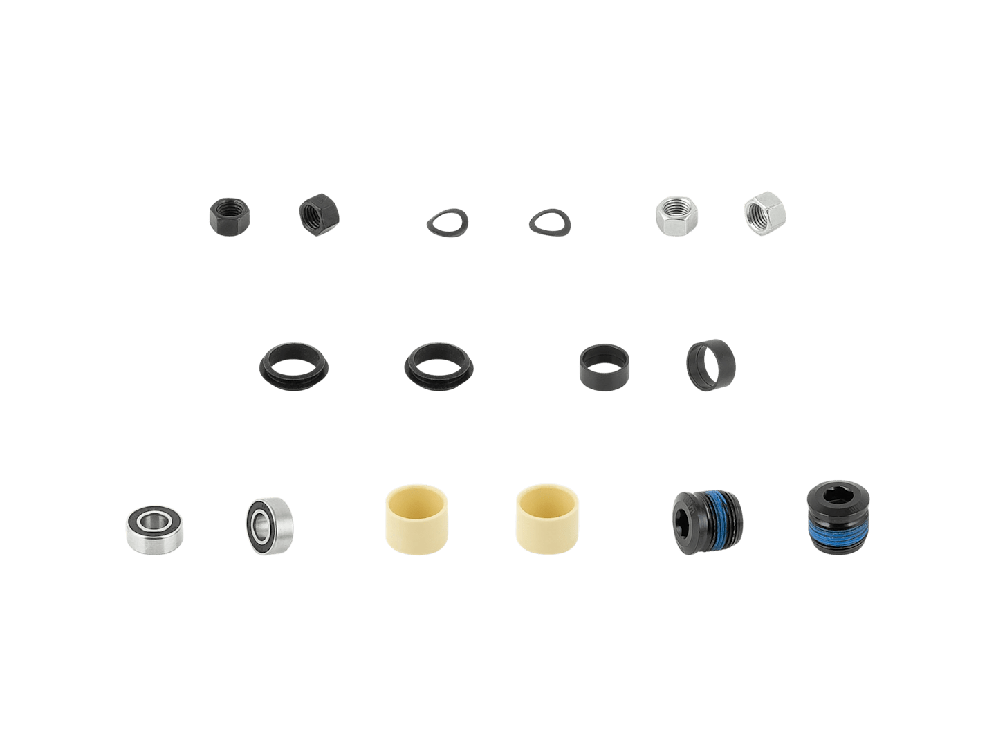 Trek Line Pro/Elite Pedal Axle Rebuild Kit
