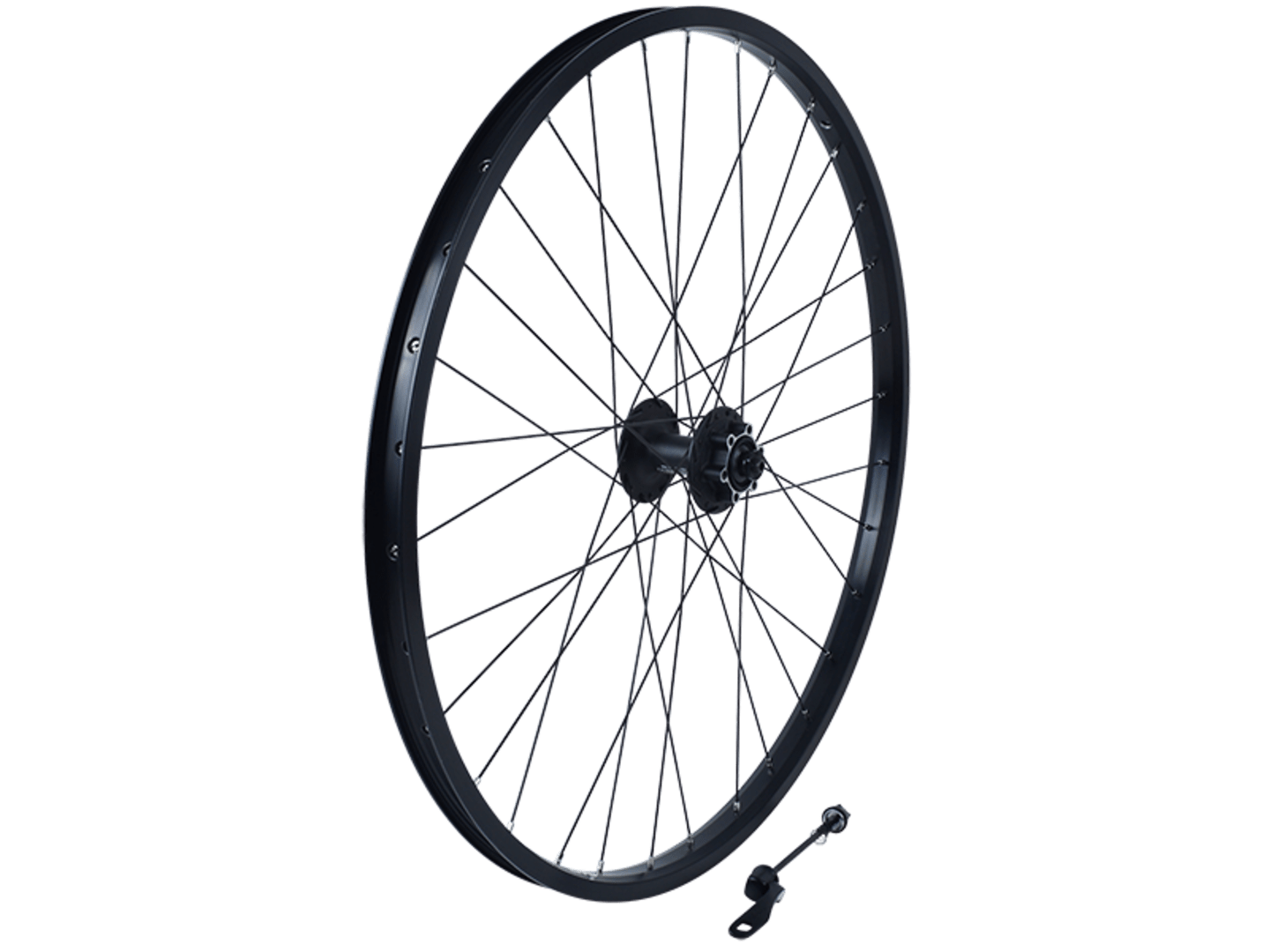 Sta-Tru 26˝ QR Double-wall Alloy 6-Bolt Disc MTB Wheel
