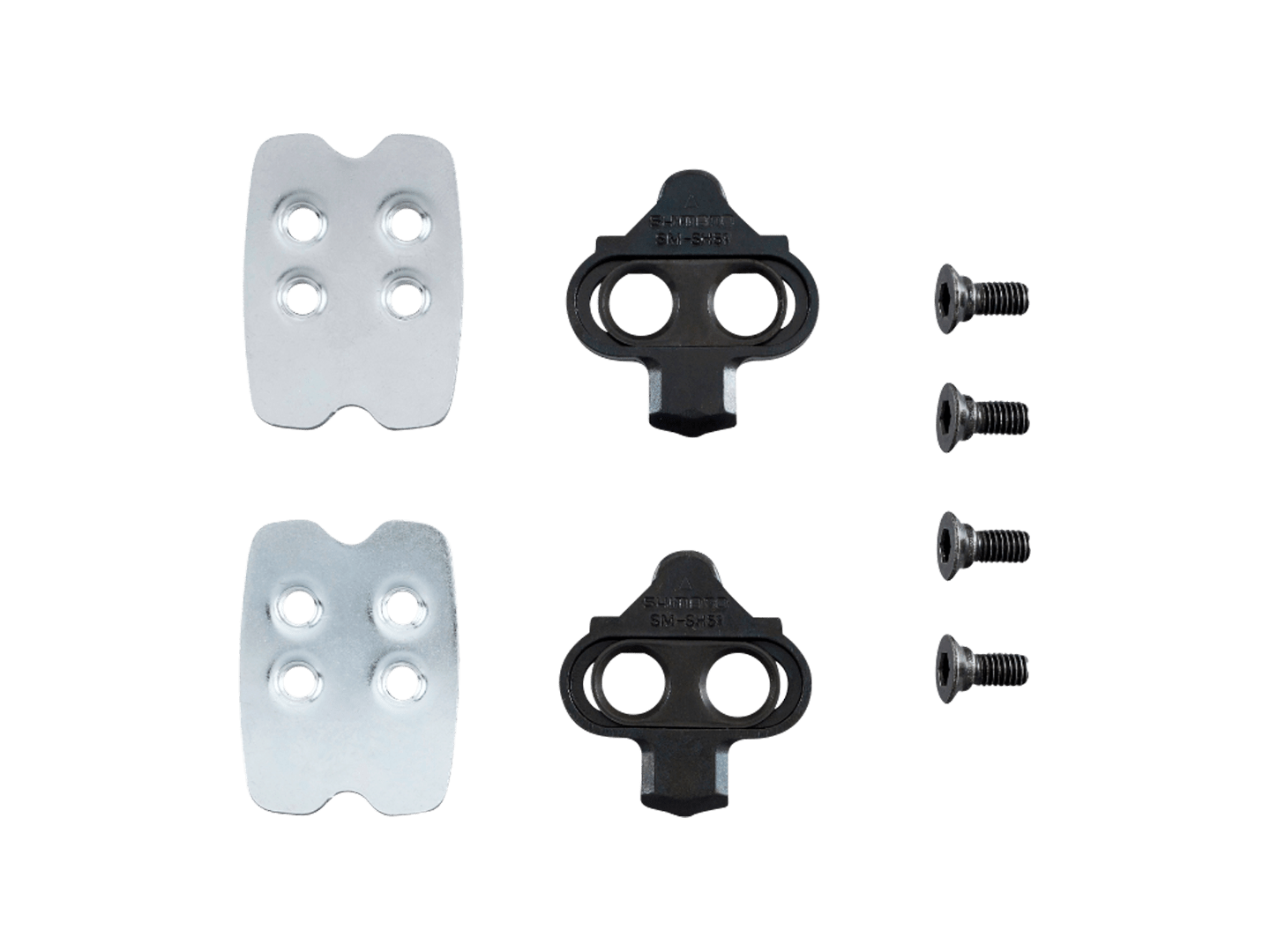 Shimano SM-SH51 SPD Single-Release Cleat and Cleat Nut Set