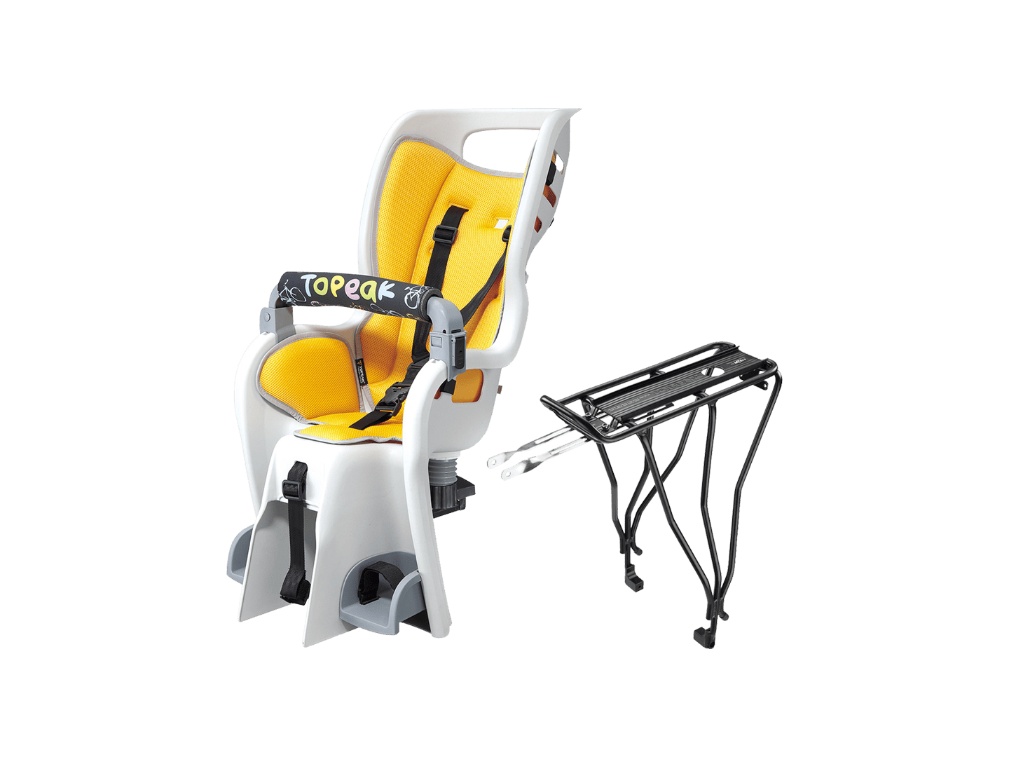 Topeak BabySeat II with BabySeat II MTX 2.0 29'˝' Disc Rack