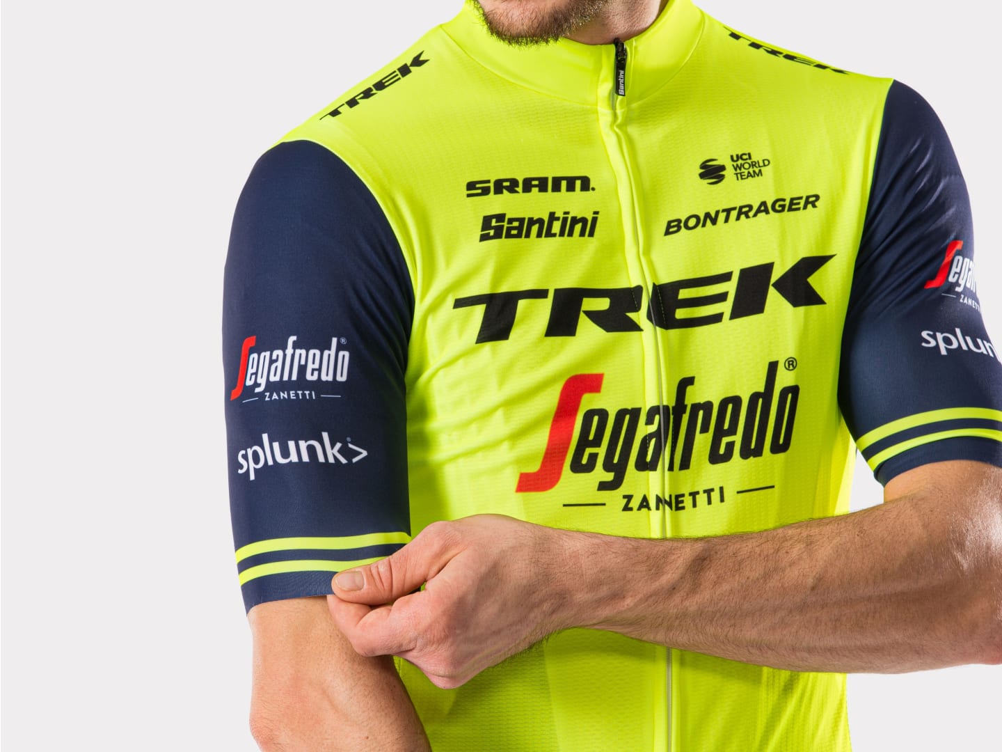 Santini Trek-Segafredo Men's Team Training Replica Jersey