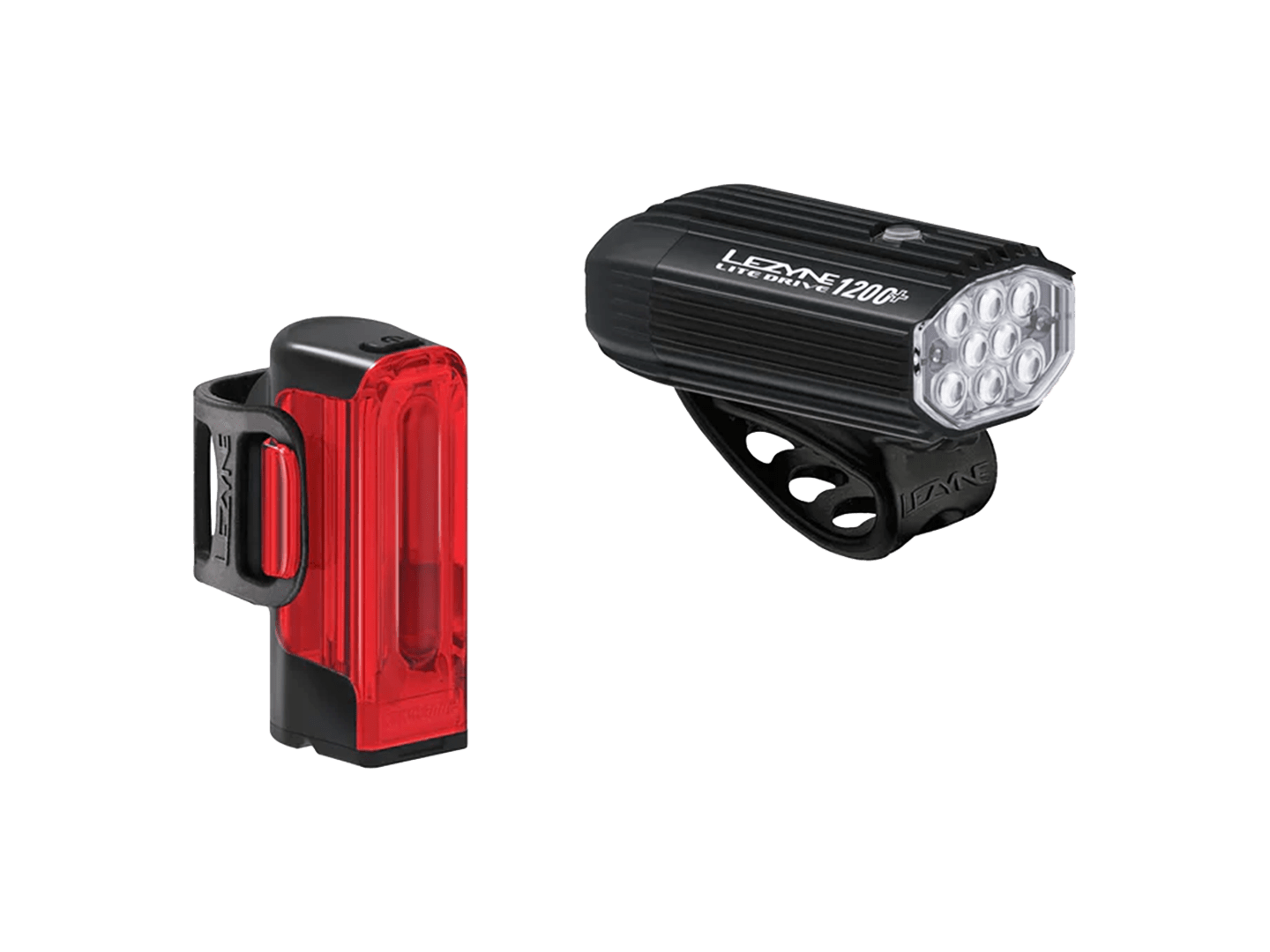 Lezyne Lite Drive 1200+ Strip Drive Pro 400+ Set