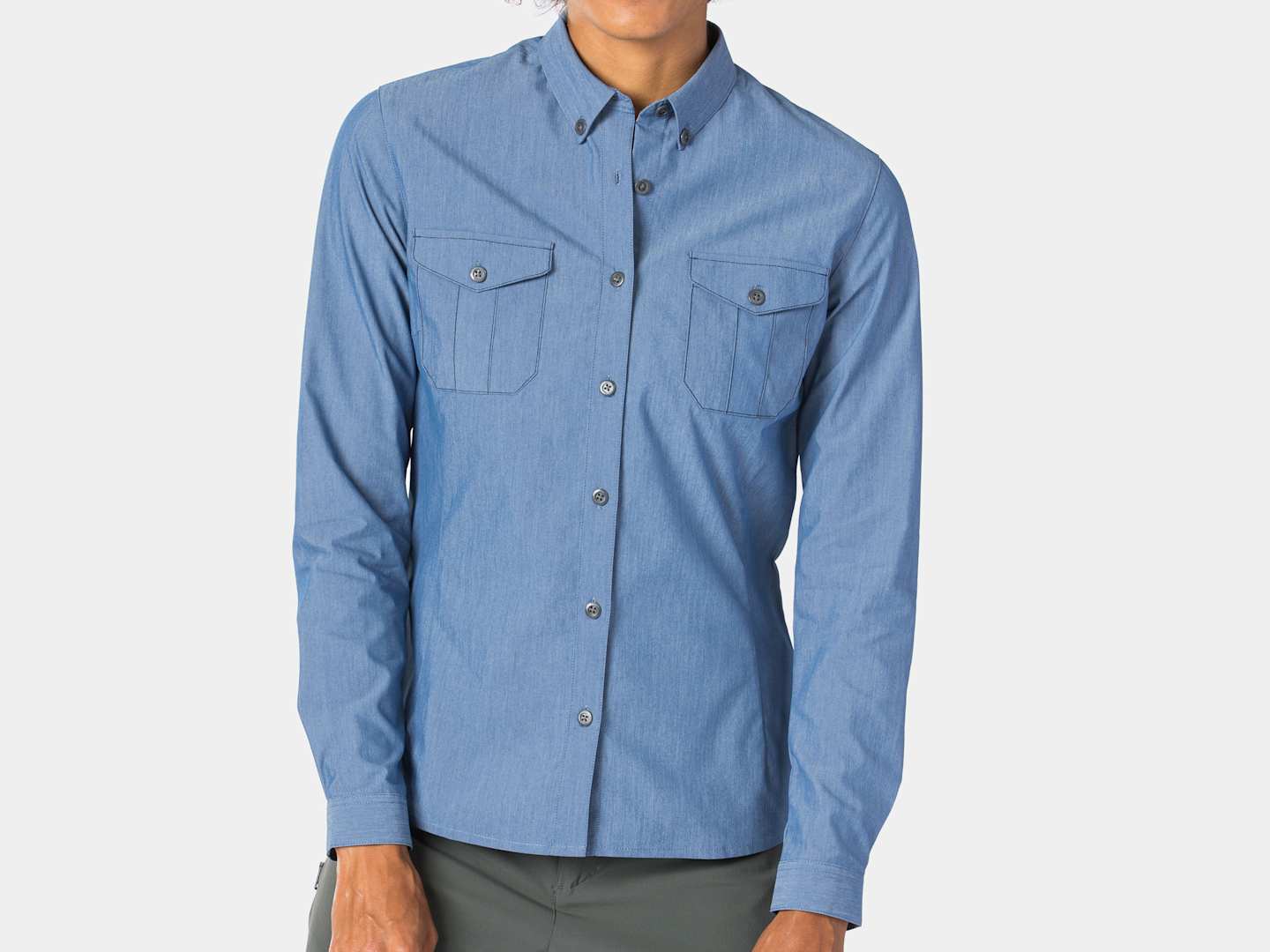 Bontrager Adventure Women's Cycling Chambray Shirt